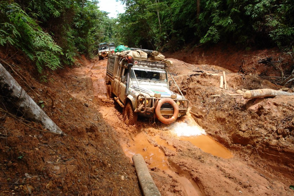Kingsley Holgate,Land Rover Defender 130