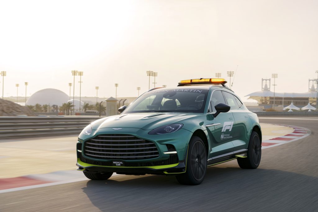 Aston Martin DBX707 F1 Medical Car