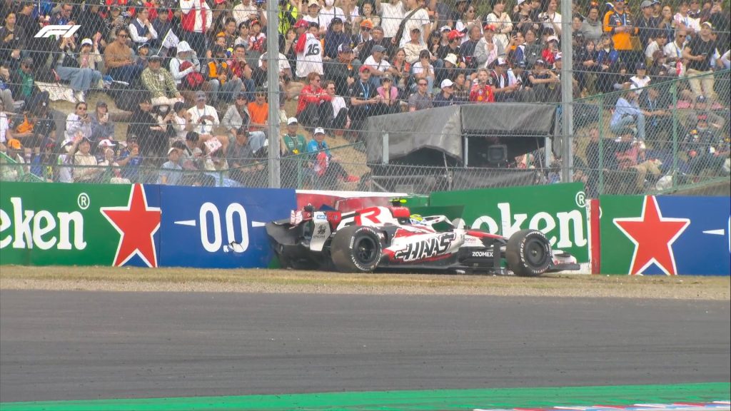 f1,formula 1,formula one,oliver bearman,ollie,crash,japan,haas,tgr,toyota gazoo racing,