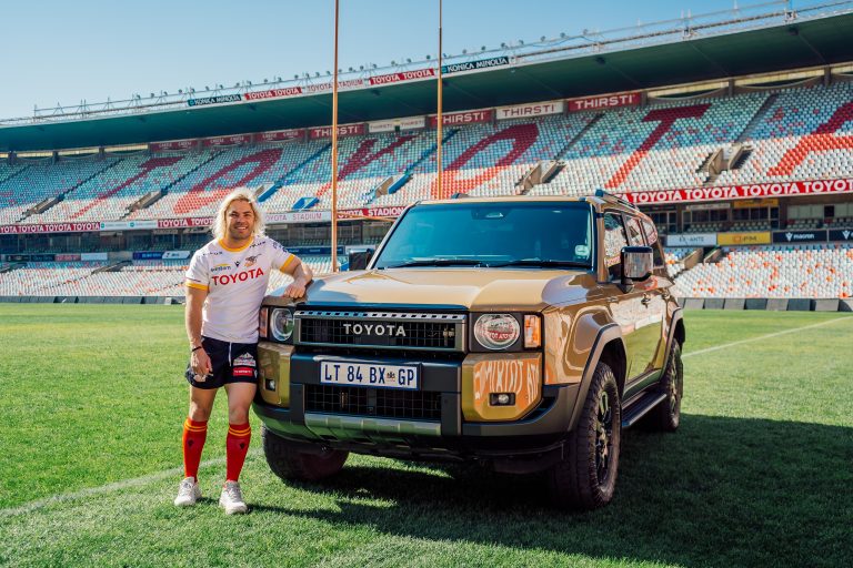 faf de klerk,toyota,prado,land cruiser,suv,rugby,cheetahs,springboks,bokke,world cup,2027